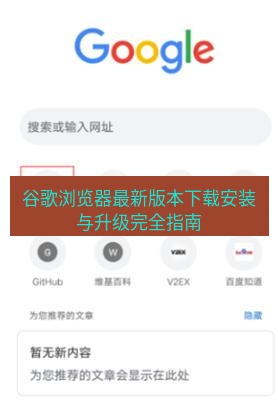 谷歌浏览器下载 谷歌浏览器最新版本下载安装与升级完全指南