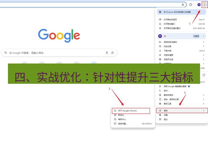 谷歌浏览器下载 四、实战优化：针对性提升三大指标