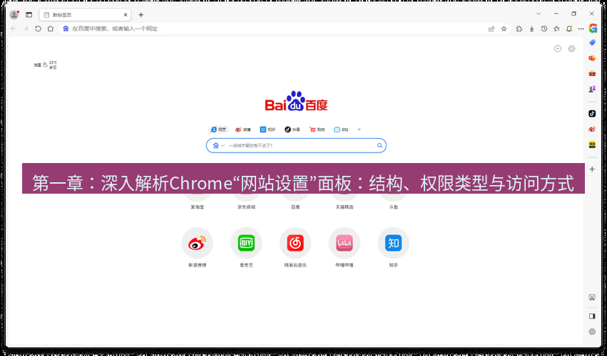 谷歌浏览器下载 第一章：深入解析Chrome“网站设置”面板：结构、权限类型与访问方式