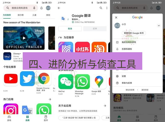 谷歌浏览器下载 四、进阶分析与侦查工具