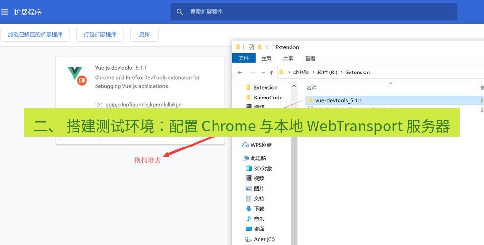 谷歌浏览器下载 二、 搭建测试环境：配置 Chrome 与本地 WebTransport 服务器