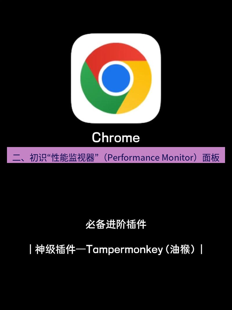 谷歌浏览器下载 二、初识“性能监视器”（Performance Monitor）面板